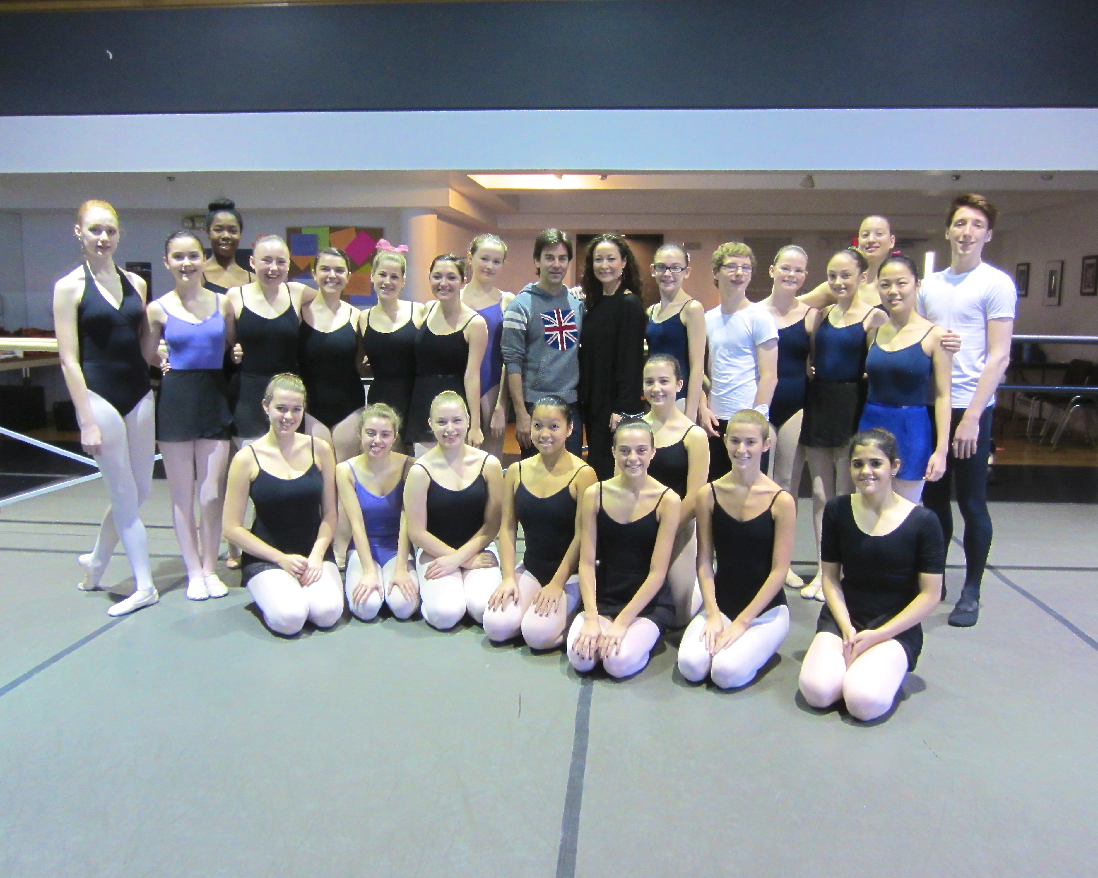 gallery header New Haven Ballet Master Class with Tom Gold