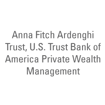 Sponsor – Anna Fitch Ardenghi Trust